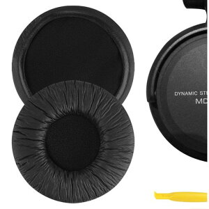 Geekria �C���[�p�b�h�݊��� �p�b�h �\�j�[ SONY MDR-V500DJ, MDR-V500, WH-CH520 �w�b�h�z���ɑΉ� �C���p�b�h/�C���[�N�b�V����/�C���[�J�b�v (���U�[���b�g/�u���b�N)
