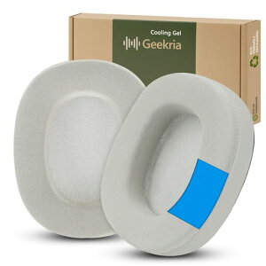 Geekria �X�|�[�c ��p�W�F�� �����p�C���[�p�b�h Sony WH-1000XM6 �w�b�h�z���ƌ݊�������A�ȒP���t���A�ő���̉��K���A�b�v�O���[�h�A�C���[�N�b�V���� �C���p�[�c (�v���`�i�V���o�[)