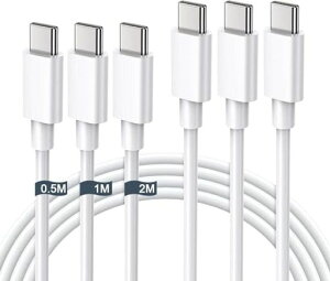 iphone�[�d�P�[�u���^�C�vcUSBC�P�[�u���^�C�vc0.5m/1m/2mPD�Ή�60W���}���[�d�f���h�~�����f�[�^�]��Type-CtoType-C�P�[�u��foriPhone16/15Pro/Plus/ProMax