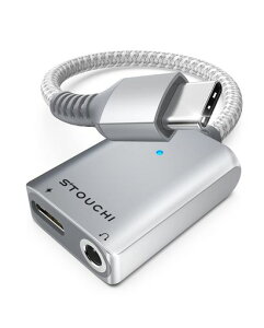 USBTypeCto3.5mmCzϊA_v^[Stouchi2in1DAC24bit/96kHzHi-Fi30W[dPD/QCΉLϋvґgiCP[uA~^CvCCzϊP[u