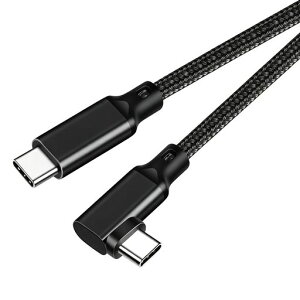 TypeCtoTypeC�P�[�u��L��0.2mPopolier�y20Gbps�����f�[�^�]��/240W�}���[�d��/8K@60Hz�f���o�́zUSB3.2Gen2x2USB-CtoUSB-C�P�[�u��USB
