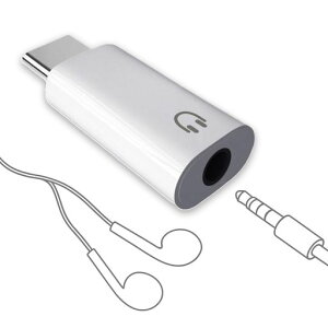 Type-C3.5mm�C���z���ϊ��A�_�v�^�[�yDAC�`�b�v����/�}�C�N�E�ʘb�Ή��zUSB-Cto3.5mm�w�b�h�z���W���b�N�ϊ��P�[�u��iPhone17/GalaxyS25/Pixel10/iPad/MacBook/Switch