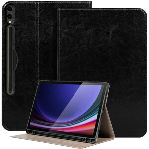 NANRUIL �K�p Samsung Galaxy Tab S9 Plus/S10 Plus/S9 FE+ 12.4�C���` �P�[�X 2023/2024 �@��(SM-X820/X810/X610) ���U�[ �^�u���b�g�J�o�[�P�[�X �ۂق��J�o�[