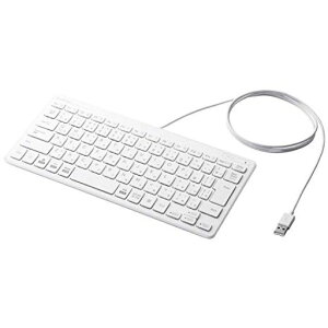 �G���R�� �L�[�{�[�h �L�� �p���^�O���t �~�j�L�[�{�[�h �z���C�g TK-FCP096WH