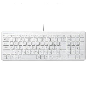 �G���R���L�[�{�[�h�L���p���^�O���t�R���p�N�g�L�[�{�[�h�z���C�gTK-FCP097WH