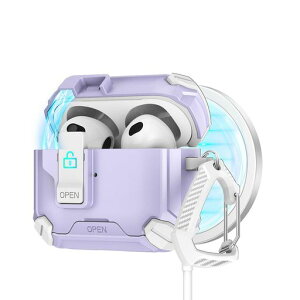 Airpodspro1/2/3pP[XJo[MagsafeΉACbNSʕی݌vϏՌh~N[jOLbgtAirpods1/2/3/4X^hfUCLED(p[v-2