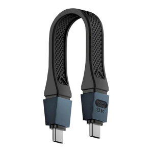 Poyiccot80GbpsUSBC�P�[�u���Z��13CM�A240W����USBTypeC�[�d�P�[�u���AThunderbolt4/3�[�dUSBTypeCtoUSBC�I�X�I�X�ϊ��P�[�u��8K@60HZ