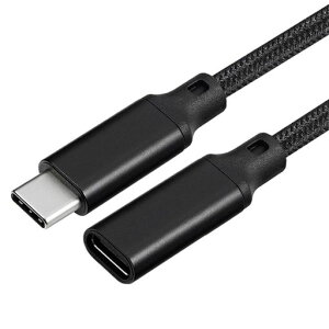 Eono(�C�I�[�m)-USBTypeC�����P�[�u��2mUSB3.1Gen210Gbps�^�C�vc�����R�[�h�����]��100W5A�}���[�d�A���h���C�h���b�v�g�b�v�ȂǗl�X��usb-c�f�o�C�X�ɑΉ��i�C�����҂݃u���b�N
