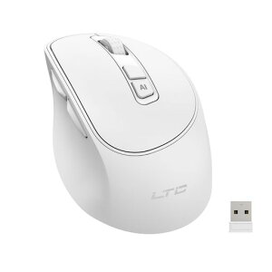 LTC OM021 ���C�����X AI �}�E�X�A�������� & �|��@�\�ABT 5.0/2.4G �G���S�m�~�b�N