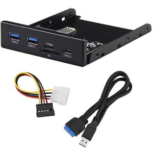 3.5C`tgpl@\TypeC/USB3.0/TFSD/fXNgbvtbs[hCuUSB3.0OC^[tFCXgāy@\TypeC*1+USB3.0*2+TFJ[h*1+SDJ[h