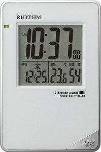 ���Y��(RHYTHM)�ڊo�܂����v�d�g���v�U���o�C�u���[�V�����A���[���@�\���s�g�є�10.6x7x1.4cm8RZ211SR03
