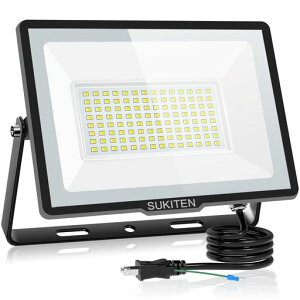 �y���ق̖��邳�E�ȓd�́zSUKITEN ������ led ���O ��Ɠ� 150W 20000���[���� 100V �ɔ��^ IP66�h�� 6500K �����F ���P�x �����M 120°�L�p ������led���C�g ��ԍ�� �H������ �H���p���C�g ���ԏ� �K�c