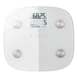 �G���R���̑g���v�̏d�v50g�P�ʃo�b�N���C�g�t8����[�̏d�E�O�񍷁E�������b���x���EBMI�E�̎��b���E���i�ؗ��E���ʁE��b���]�����F���@�\�X�}�z�A��(�f�[�^�蓮���͎�)�z���C�gEFS010WH