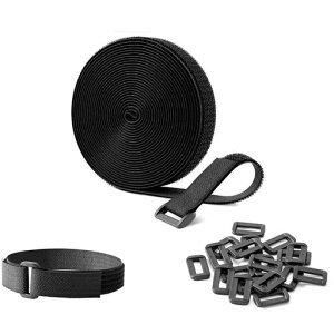 Mirhua�}�W�b�N�e�[�v�o���h���R�J�b�g5mx2cm�ė��p�\�ȃP�[�u�������o���h�z�������ʃt�@�X�i�[�Œ�x���g�J��Ԃ����p�\�ג��߃x���gDIY�p�Ɩ��p�ƒ�p�H�Ɨp(5m+�o�b�N��25��)(�u���c