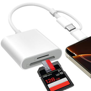 SD�J�[�h���[�_�[�J�[�h���[�_�[���C�g�j���O2in1type-c�J�[�h���[�_�[USB3.0OTG�@�\�o���������f�[�^�]�������׎ʐ^����/�����t�@�C��/4K�r�f�I�ǂݍ���Word/Excle/PPT/PDF�ݒ�s�v