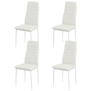 EGGREE���_���ȃ_�C�j���O�`�F�A4�r�Z�b�g�R���p�N�g�֎q�C�X���U�[�n�C�o�b�N�ƃN�b�V�����V�[�g�������������v�̃L�b�`���`�F�A�_�C�j���O���[����c���p�̕z����̈֎q�����r�g�c