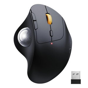 ProtoArc�g���b�N�{�[���}�E�XBluetooth/2.4GHz���Ή�3�䓯���ڑ������}�E�X�g���b�N�{�[���É��e�wType-C�[�d����e�ʃo�b�e���[����5�i�KDPI���߉\�i��/�߂�{�^������