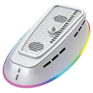 PS5 Pro/PS5/PS5 Slim�Ή� ��p�X�^���h �y�V�o��- ��p�t�@��2 �t��&RGB���C�g���ځz PS 5�p �c�u���X�^���h 2�i�K�������� USB 2.0 �]�|�h�~ �n�k�΍� ���t���h�~ ���M���P PS5/PS5 Pro/PS5