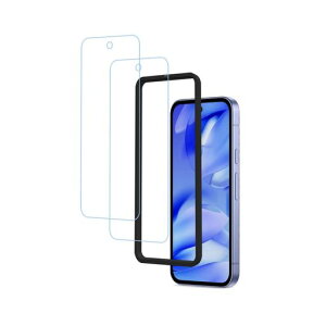 �ڔ��ɘa�u���[���C�g�J�b�g�Ή�GooglePixel9a�p�K���X�t�B����(2������)�����K���X9H�d�x���Y�Ɏq�f�މt���ی�t�B�����K�C�h�g�t��