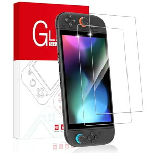 Switch 2 �K���X�t�B���� 2025 ohyes Switch 2 �t�B���� �����K���X Switch 2 �ی�t�B���� �X�C�b�`2�Ή� ��ʕی� �S�ʕی� ���� �N���A �Ռ��z�� �����ߗ� 2���Z�b�g SWITCH2 �Ή�