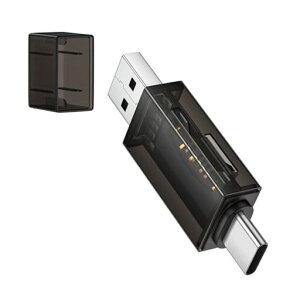 SD�J�[�h���[�_�[�}�C�N��SD�J�[�h���[�_�[Type-C&USB2.0�������]��OTG�Ή�1��2��USB2.0Microsd2TB�܂ő�e�ʃJ�[�h�ɑΉ�Android�X�}�z�^�u���b�g�AMacBook�AWindowsPC�ɓK�p