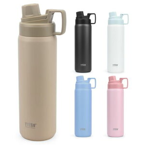TYESO ���� 900ml �^��f�M �X�e�����X�{�g�� ������ �L�� �ۗ� �X�|�[�c�{�g�� �y�� �􂢂₷�� �R��h�~ �t�^��̌^�n���h�� ��l �q�� �W�� �A�E�g�h�A