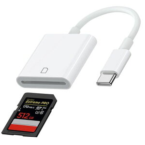 Type-C�J�[�h���[�_�[�y2025�V���f�������zSD�J�[�h���[�_�[�J�����A�_�v�^�o�����f�[�^�]���ݒ�s�v�ʐ^����h�L�������g�ǂݍ���WordExclePPTPDF�ǂݍ��ݕϊ��A�_�v�^�[OTG�@�\�ǂݍ���i-PadPro