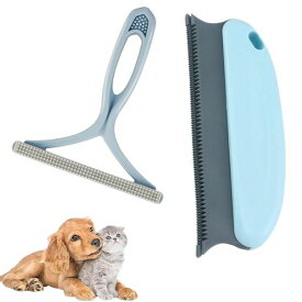 YACHUN抜け毛取り毛玉取り猫犬用クリーナー2個セット抜け毛取りブラシ猫犬ペット毛ペットコーム両面使え猫用犬用手動けだまとり衣類/寝具/布団/カーペット/ソファーお手入れ用品生地を…