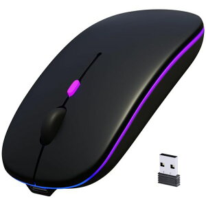 SaikoMausu(�T�C�R�}�E�X)���C�����X�}�E�X�}�E�XBluetooth2.4GHz�����É����^�}�E�XType-C�[�d���ȃG�l���M�[3DPI���[�h7�F���C�g�t���p�\�R��PCipad