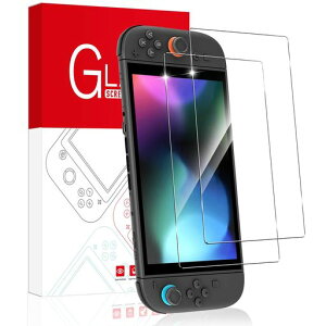 Switch 2 �K���X�t�B���� 2025 ohyes Switch 2 �t�B���� �����K���X Switch 2 �ی�t�B���� �X�C�b�`2�Ή� ��ʕی� �S�ʕی� ���� �N���A �Ռ��z�� �����ߗ� 2���Z�b�g SWITCH2 �Ή�