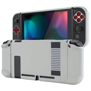 eXtremeRate PlayVital Nintendo Switch�Ή��p�ی�w�ʃJ�o�[�A�����\��Joycon�n���h�w���h�R���g���[���[�v���e�N�^�[�V�F���ANintendo