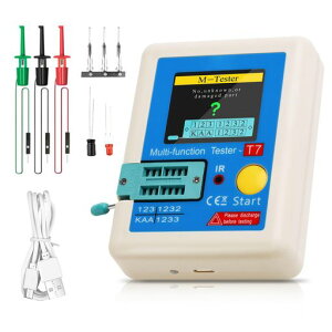 Aideepen�����xLCR-T7�g�����W�X�^�e�X�^�[�d���E�d������d�q���i����̍œK�c�[���g�����W�X�^/��R/�R���f���T/�C���_�N�^��������MicroUSB�[�q�[�d�����`�E���C�I���o�b�e���[����