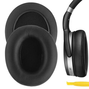 Geekria�C���[�p�b�h�݊����p�b�h�[���n�C�U�[SennheiserHD465HD485�w�b�h�z���ɑΉ��p�b�h�C���[/�C���[�J�b�v(�v���e�C�����U�[/�u���b�N)