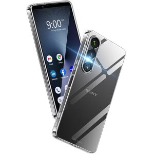 AunoteXperia1VII�P�[�X�N���ASO-51F/SOG15�Ή��ČRMIL�K�i�ϏՌ��X�g���b�v�z�[���t��TPU���^�y�ʃX�}�z�P�[�X�C�菝�h�~���C�����X�[�d�Ή��G�N�X�y���A1vii�J�o�[