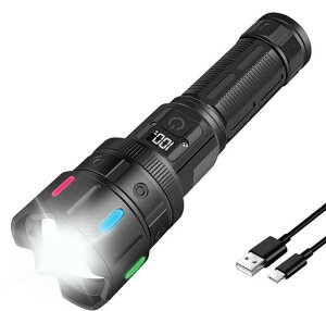 �����d��led���͌R�p�ŋ������P�x30000���[�������������Ǝ˃t���b�V�����C�g�[�d���n���f�B���C�g�����͉����d�����C�gType-C�d�r���n���h���C�g�f�B�W�^���d�C�ʖ��邢IP65�h��5���[�h�c