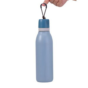 IOLOYU����540ml�X�e�����X�{�g��2WAY�X�g���[&�����݃R�[�q�[�p�����y�ʕۉ��E�ۗ�X�|�[�c�{�g����e�ʐ􂢂₷���������waterbottle�g�їp�n���h���t�R��Ȃ������_�u���E�H�[���{�g���c