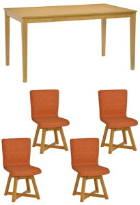 �^�}���r���O(Tamaliving)���X�N�_�C�j���O�Z�b�g�_�C�j���O�e�[�u����135cm4�l�|���i�`������/�I�����W[�`�F�A:�y�R][5�_�Z�b�g]50003312-56