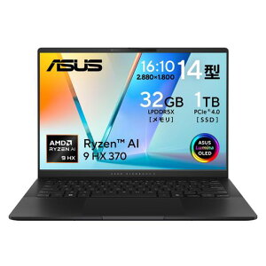 ASUSm[gp\RVivobookS14M5406WA14^AMDRyzenAI9HX37032GBSSD1TBWindows11dʖ1.3kgWi-Fi6EType-CdΉL@ELpl