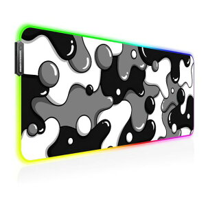 KRAKENKEYBOARDSDRIPXL�u���b�N&�z���C�g�Q�[�~���ORGB�}�E�X�p�b�h-�v���t�F�b�V���i���E�l�}�E�X�p�b�h-�u���b�N&�z���C�g�Q�[�~���ORGB�f�X�N�}�b�g-31�C���`x12�C���`���g��XXL