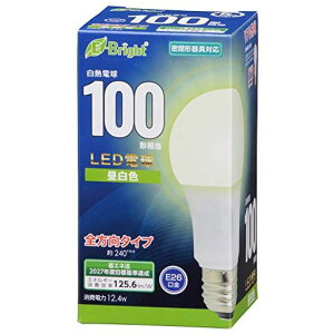 �I�[��(OHM)LED�d��E26100�`���������F�I�[���d�@LDA12N-GAG2706-4347