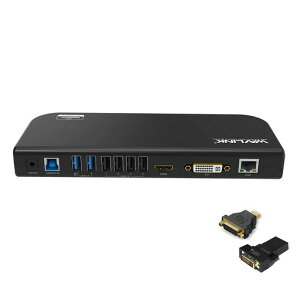 WAVLINKUSB3.0@\hbLOXe[V2K2048x1152DVI/HDMI2xUSB3.0|[g4xUSB2.0|[g5Gbps̒f[^]xUSB3.0nu/RpNg/y