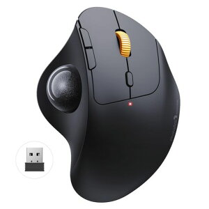 ProtoArcEM04�g���b�N�{�[���}�E�X�É�Bluetooth/USB�ڑ�3�䓯���ڑ��}�E�X�g���b�N�{�[������USB-C�[�d��5�i�KDPI�ؑ֐i��/�߂�{�^�����ڐe�w����Windows/Mac/iOS/Android�Ή�