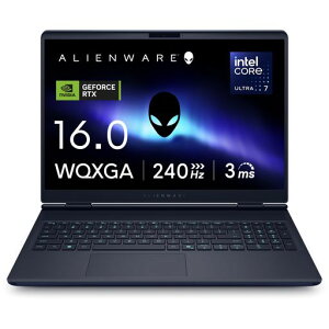 Dellm[gp\RAlienware16XAuroraAC1625116C`IntelRCoreTMUltra7vZbT[255HXRTX506032GBSSD1TBWindows11C^[Xe[