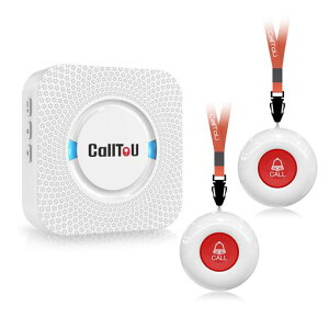 CallToU�Ăяo���x�����pWi-Fi�Ή��X�}�z�A�����p�u�U�[�R�[��110dB���ʒ���IP55�h��150m�͈͑Ή��i�[�X�R�[���ƒ�p�����/����/��Q��/�D�w/�q�ǂ�����(1��M�@+1�r���v�����M�@+1�{�^���c