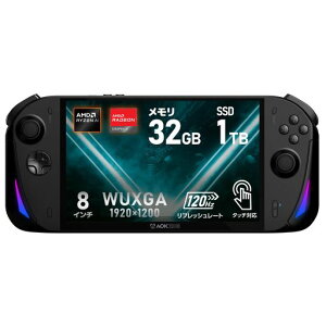 AOKZOEA1X�������K�Ń|�[�^�u���Q�[�~���OPC8�C���`1920x1200120Hz�l�C�e�B�u�����h�X�P�[�v�^�b�`�t������OCuLink/USB4Type-C�|�[�g72.7Wh�o�b�e���[�o�C�p�X�[�d�@�\Windows11