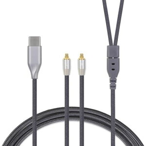 3APLUS HBC13 ���P�[�u�� IE900�p �C���z���P�[�u�� Type-c�ڑ� 4�c �����xOFC�⃁�b�L SENNHEISER(�[���n�C�U�[)�ɓK������ IE300/IE600/IE900�C���z���ɑΉ� �X�}�z�Ή� Type-c 120cm