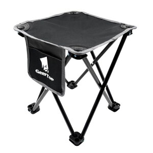 GeerTop�A�E�g�h�A�`�F�A�܂肽���݃L�����v�֎q�R���p�N�g�y�ʑω׏d140kg���ʍ�35cm�L�����v�`�F�A�����A�E�g�h�A�n�C�L���OBBQ�o�R�ނ�u���b�N