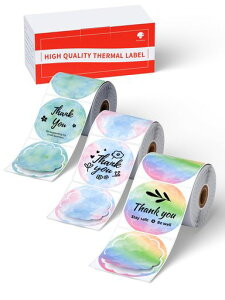 PhomemoM110�Ή��������x���V�[��50mm�Ԍ`�^�C�v140������/��3���[�����M���[�����������x�����M���x���v�����^�[�p�Ɩ��p�n���h���x���[�V�[���e�[�v���[�������S���ϐ����M�����M�V�[���c