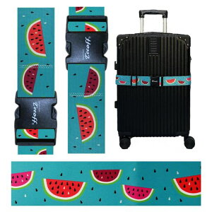 Teeoff Luggage Straps Suitcase Belts �ו��X�g���b�v�X�[�c�P�[�X�x���g�g���x���o�b�O�A�N�Z�T���[���߉\��220CM (Watermelon)