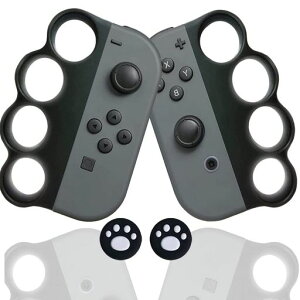 Switch Fit Boxing/Fit Boxing 2�Ή� �R���g���[���[ �O���b�v Joy-Con�n���h�� �X�C�b�` �W���C�R�� �{�N�V���O�Q�[���O���b�v ����ȒP �l�ԍH�w�݌v Joy-Con �n���h�� 2�Z�b�g
